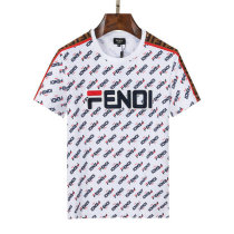 Fendi short round collar T-shirt M-XXXL (172)