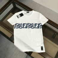 Fendi short round collar T-shirt M-XXXL (206)