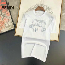 Fendi short round collar T-shirt M-XXXL (177)