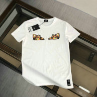 Fendi short round collar T-shirt M-XXXL (196)