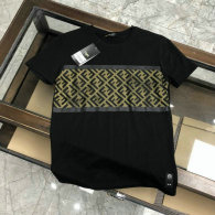 Fendi short round collar T-shirt M-XXXL (190)