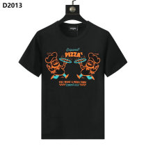 DSQ short round collar T-shirt M-XXXL (3)