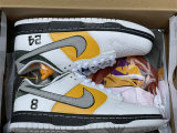 Authentic Nike Dunk Low White/Yellow