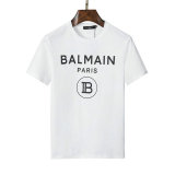 Balmain short round collar T-shirt M-XXXL (6)