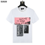 DSQ short round collar T-shirt M-XXXL (10)