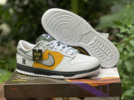 Authentic Nike Dunk Low White/Yellow