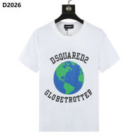 DSQ short round collar T-shirt M-XXXL (6)