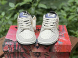 Authentic Nike Dunk Low White/Violet/Blanc