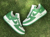 Authentic LV X Nike Air Force 1 White/Green