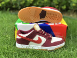 Authentic Skate Like a Girl x Nike SB Dunk Low Summit White/Barely Rose-University Red