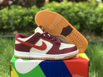 Authentic Skate Like a Girl x Nike SB Dunk Low Summit White/Barely Rose-University Red