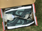 Authentic Nike Dunk Low Green/Black/White