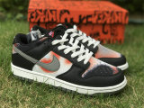 Authentic Nike Dunk Low Red/Grey/Black/White