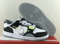 Authentic Nike Dunk Low Scrap Grey/White/Green/Black