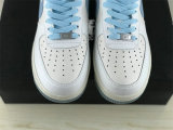 Authentic Nike Air Force 1 White/Light Blue