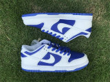 Authentic Nike Dunk Low White/Racer Blue