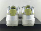 Authentic Nike Air Force 1 White/Yellow/Grey