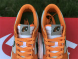 Authentic Nike Dunk Low Safety Orange/Green-White