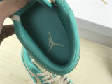 Authentic Air Jordan 1 Low Sanddrift/Sail-Washed Teal GS