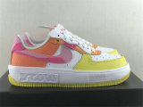 Authentic Nike Air Force 1 Pink/Yellow/Orange/White