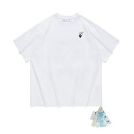 OFF-WHITE short round collar T-shirt S-XL (133)