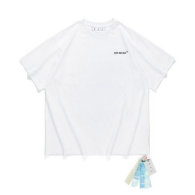 OFF-WHITE short round collar T-shirt S-XL (139)