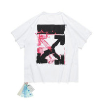 OFF-WHITE short round collar T-shirt S-XL (152)
