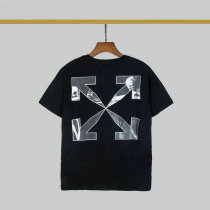 OFF-WHITE short round collar T-shirt S-XXL (88)