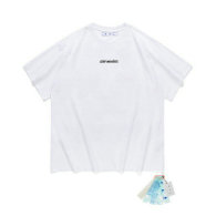 OFF-WHITE short round collar T-shirt S-XL (136)