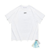 OFF-WHITE short round collar T-shirt S-XL (138)