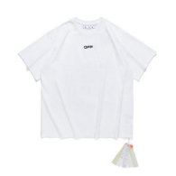 OFF-WHITE short round collar T-shirt S-XL (132)