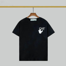 OFF-WHITE short round collar T-shirt S-XXL (86)