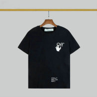OFF-WHITE short round collar T-shirt S-XXL (84)