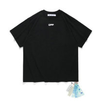 OFF-WHITE short round collar T-shirt S-XL (113)