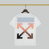 OFF-WHITE short round collar T-shirt S-XXL (89)