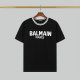 Balmain short round collar T-shirt S-XXL (17)