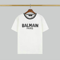 Balmain short round collar T-shirt S-XXL (12)