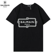 Balmain short round collar T-shirt S-XXL (14)