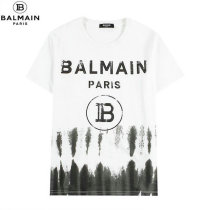 Balmain short round collar T-shirt S-XXL (11)