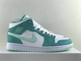 Authentic Air Jordan 1 Mid GS “Washed Teal”
