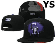 MLB Colorado Rockies Snapback Hat (30)