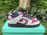 Authentic Nike Dunk Low Pale Ivory/Night Maroon