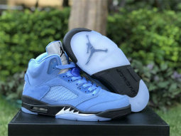 Authentic Air Jordan 5 “UNC”