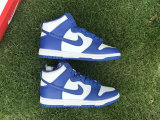 Authentic Nike SB Dunk High Game Royal/White