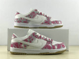 Authentic Nike SB Dunk Low Prm QS White/Red/Silver