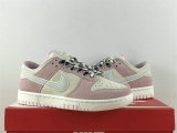 Authentic Nike Dunk Low Pink/White/Grey