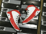 Authentic Air Jordan 9 White/Gym Red/Black