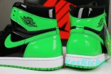 Authentic Air Jordan 1 High OG Black/Green/White