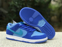 Authentic Nike Dunk Low Blue Raspberry