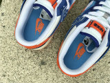 Authentic Nike Dunk Scrap White/Safety Orange/Blue